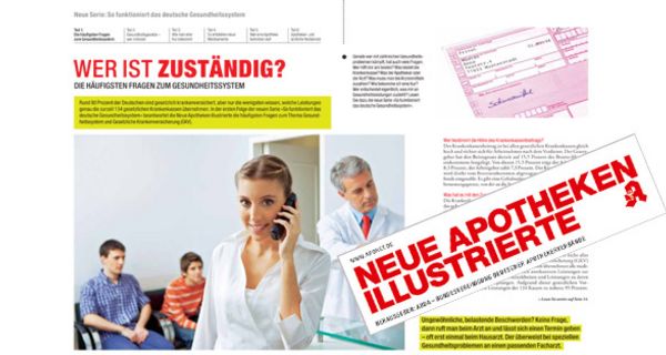 Blick ins aktuelle Heft, Titelthema "So funktioniert das deutsche Gesundheitssystem"