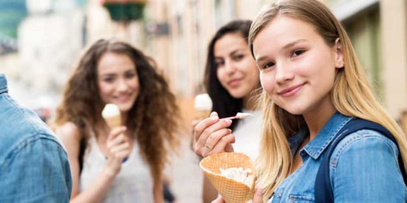 Zucker und Fett machen einen großen Anteil in der Ernährung von Kindern und Jugendlichen aus.