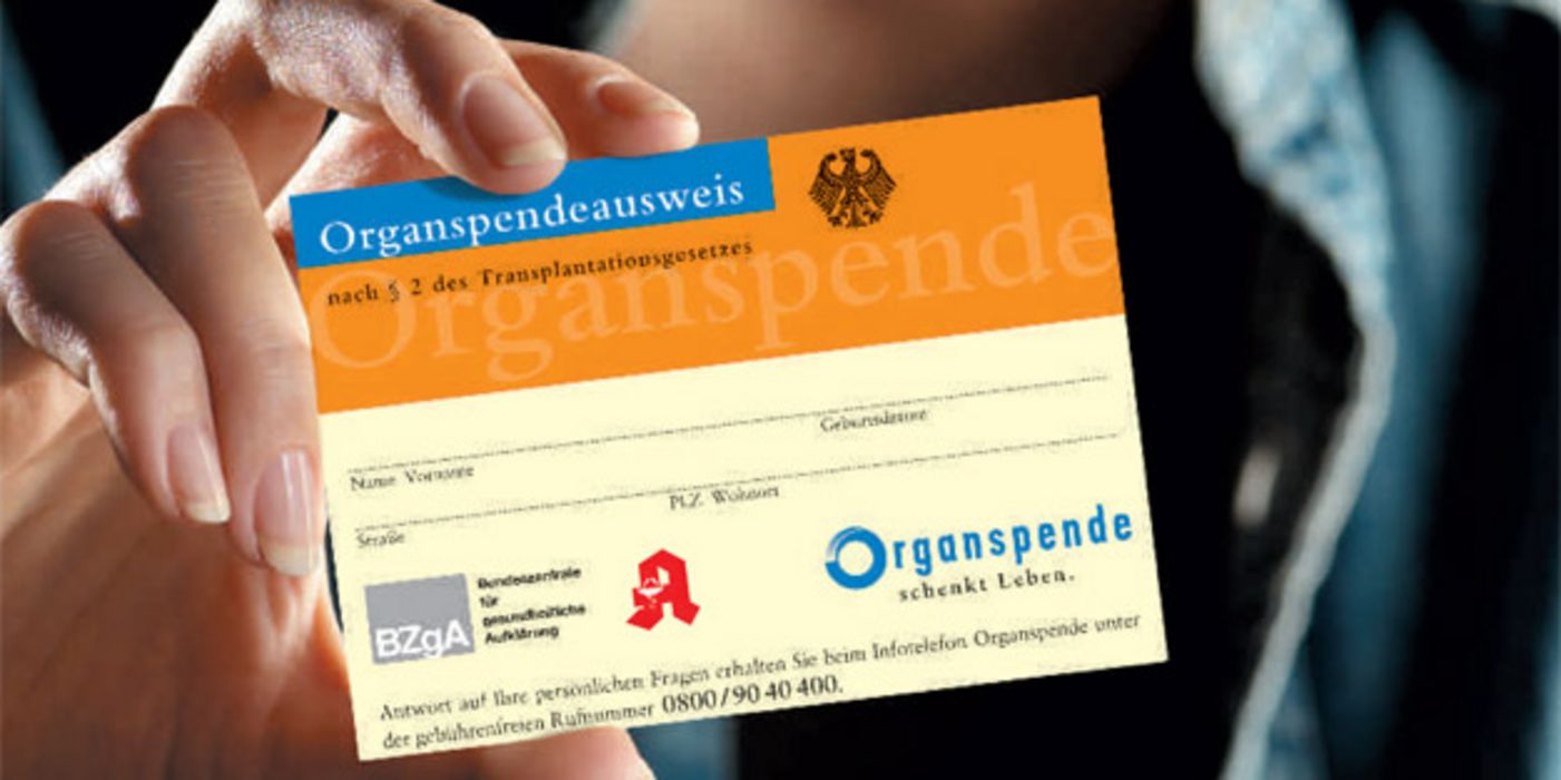 Organspendeausweis