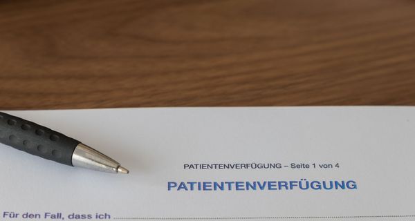 Patientenverfügung.