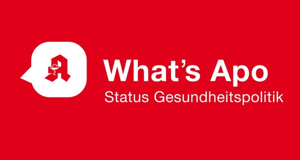 What's Apo Logo auf rotem Grund