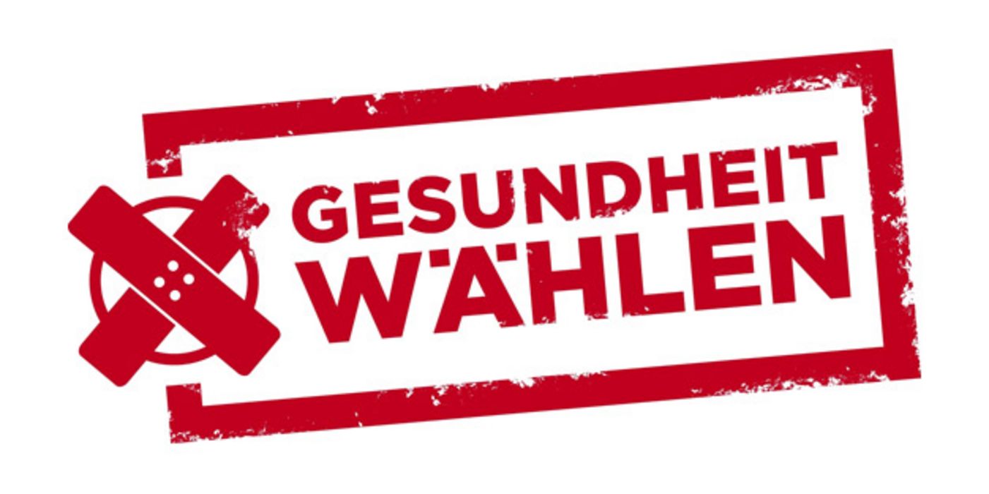 Logo der Initiative "Gesundheit wählen"