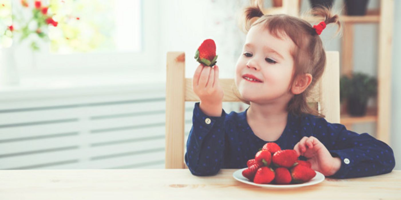 Erdbeeren sind nur selten verunreinigt.