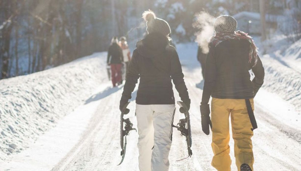 Auch im Winter muss die Haut vor der Sonne geschützt werden.