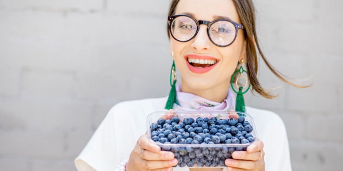 Blaubeeren wirken sich positiv auf die Gefäße aus.