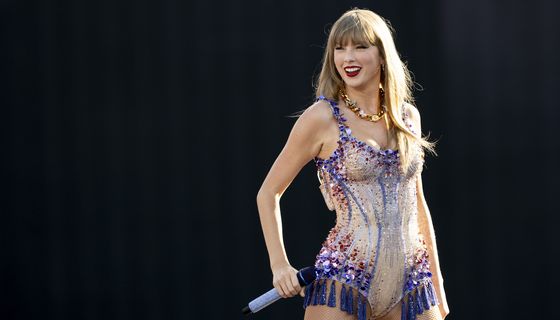 Taylor Swift bei einem Konzert im Letzigrund Stadium in Zürich.