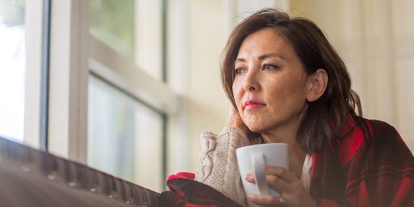 Viele Frauen leiden zu Beginn der Wechseljahre unter Depressionen.