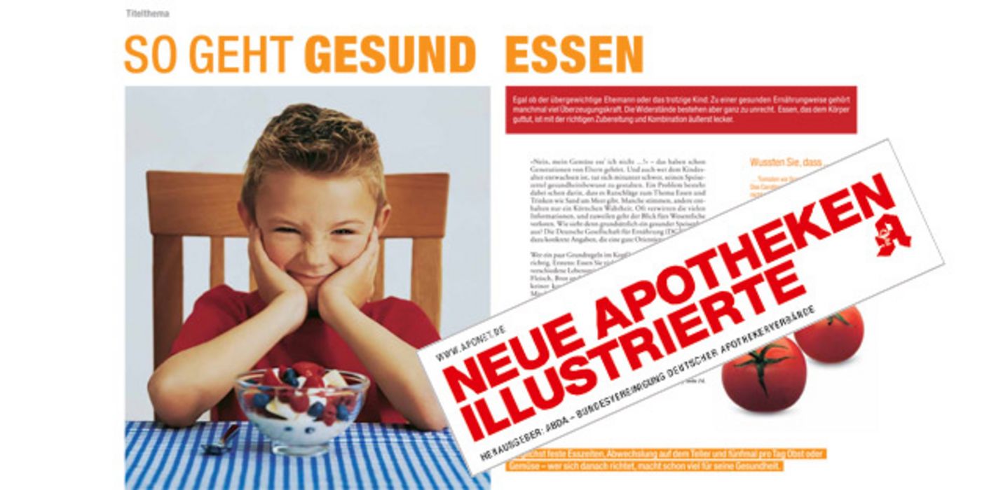 Blick ins aktuelle Heft, Titelthema "Was heißt gesund?"