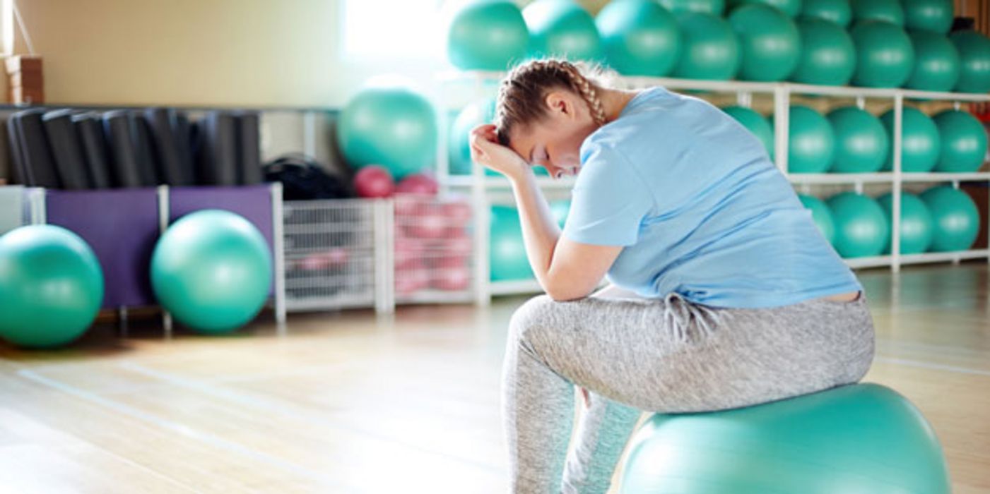 Übergewicht erhöht das Risiko für eine Depression.