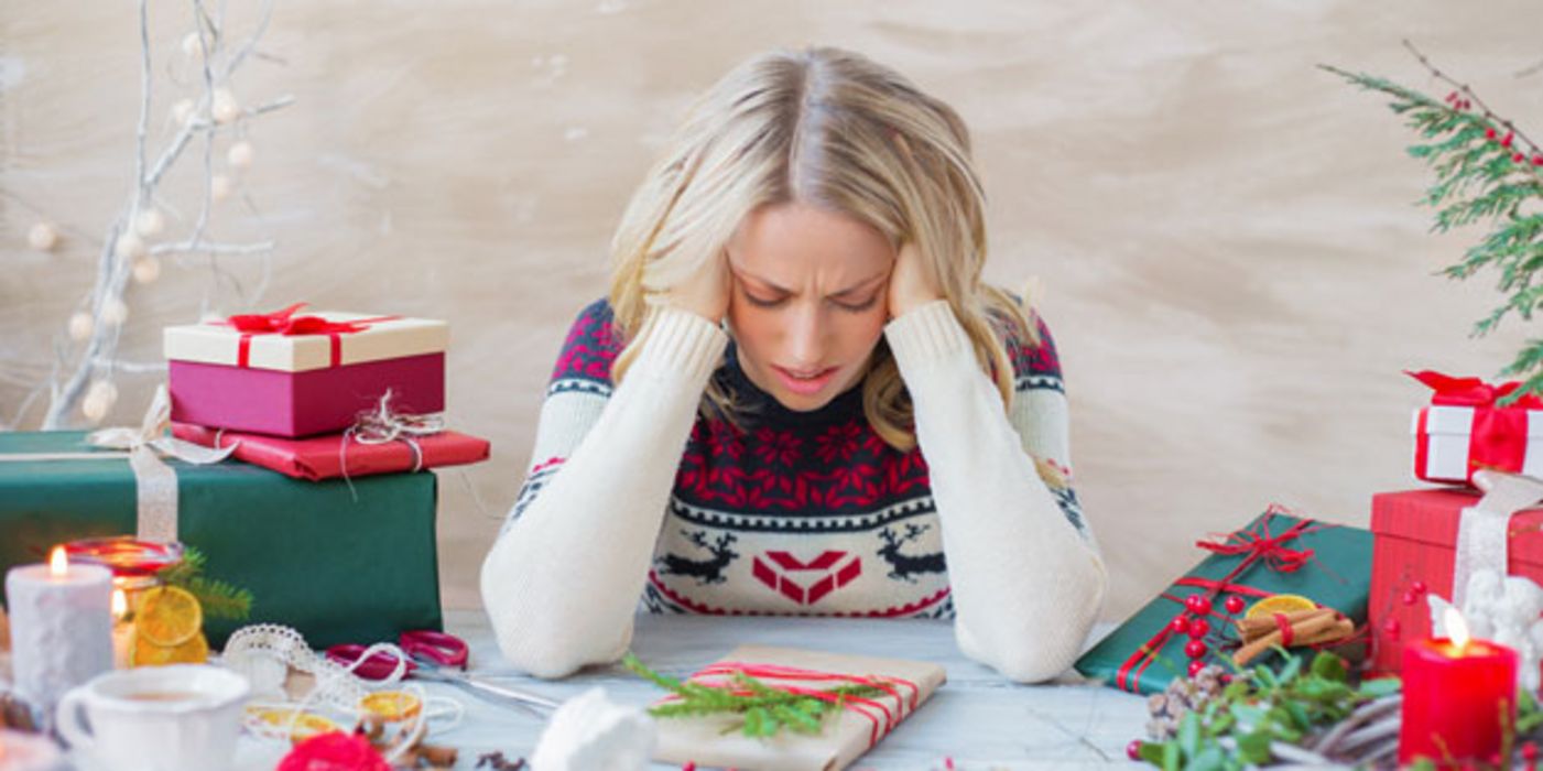 Vor Weihnachten haben viele Menschen besonders viel Stress.