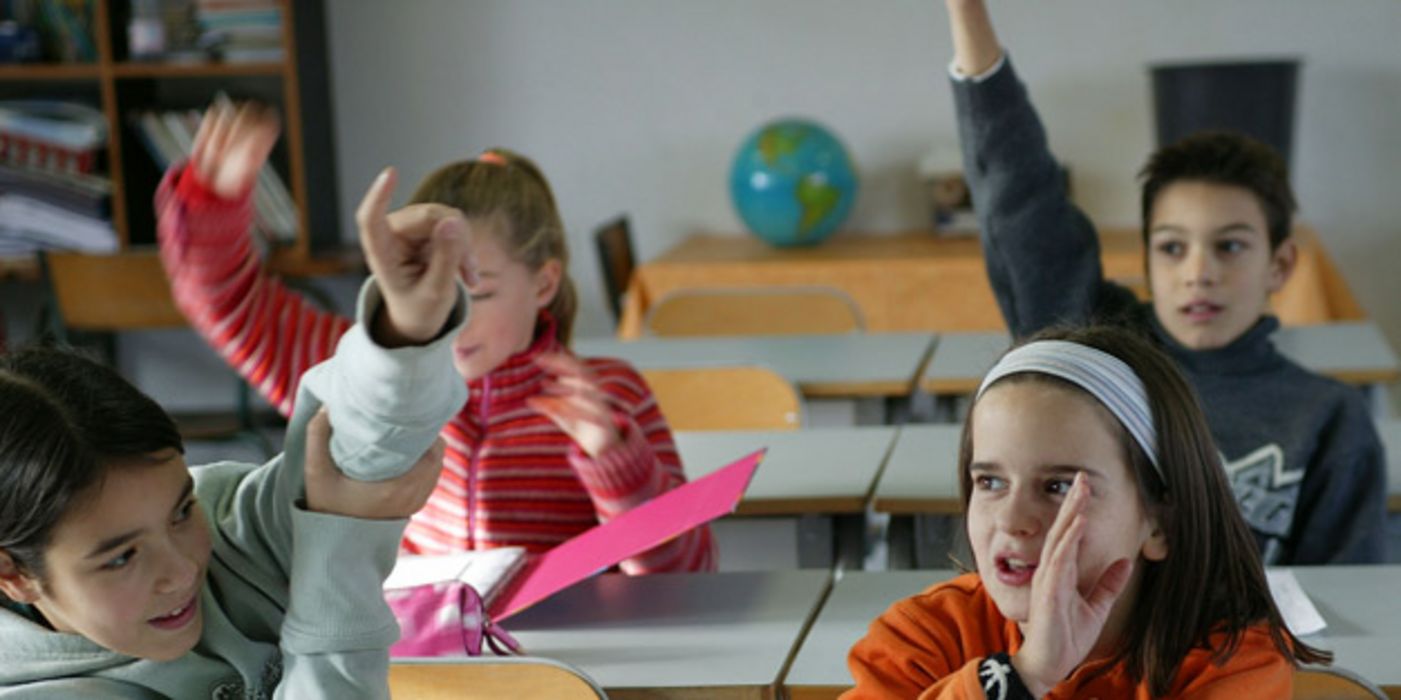 Schüler im Unterricht