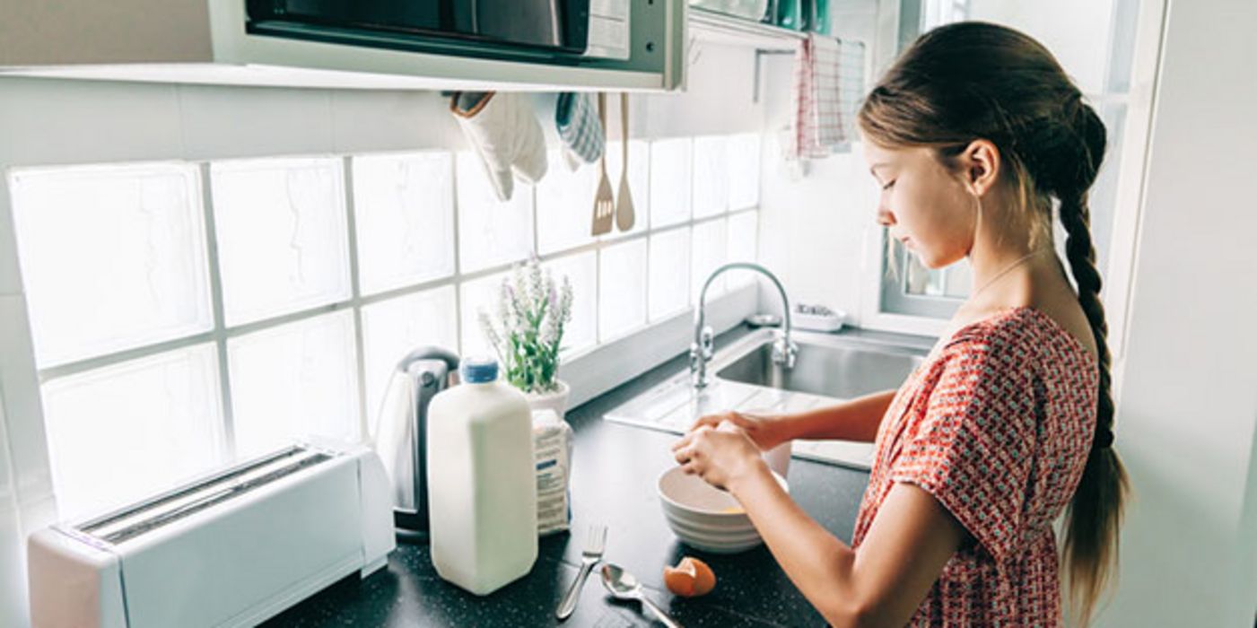 Junge Köche ernähren sich im Erwachsenenalter oft gesünder.