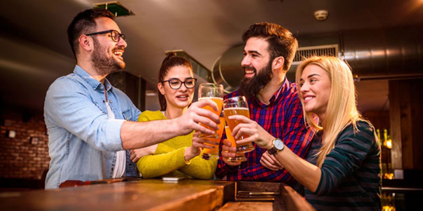 Alkohol lässt das Herz schneller schlagen.