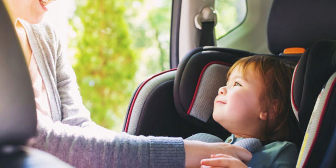 Kinder und Tiere dürfen im Sommer niemals im Auto allein gelassen werden.