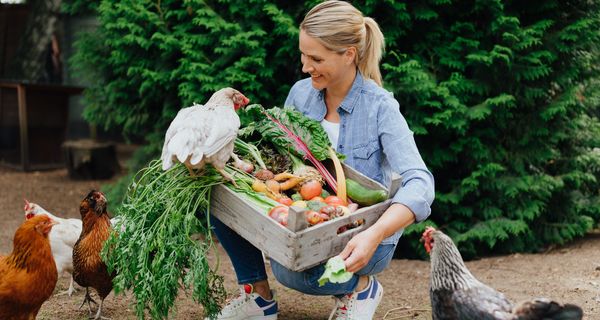 Judith Rakers auf ihrer Farm.