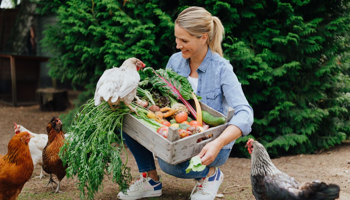 Judith Rakers auf ihrer Farm.