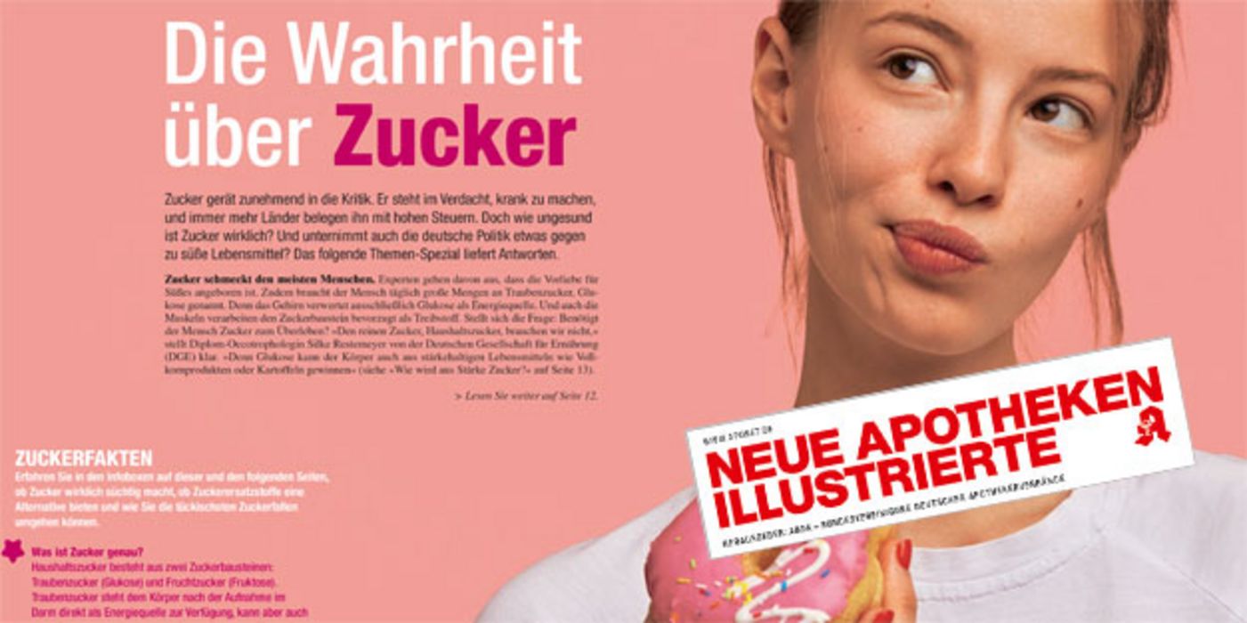 Im aktuellen Themen-Spezial der Neuen Apotheken Illustrierten dreht sich alles um Zucker.