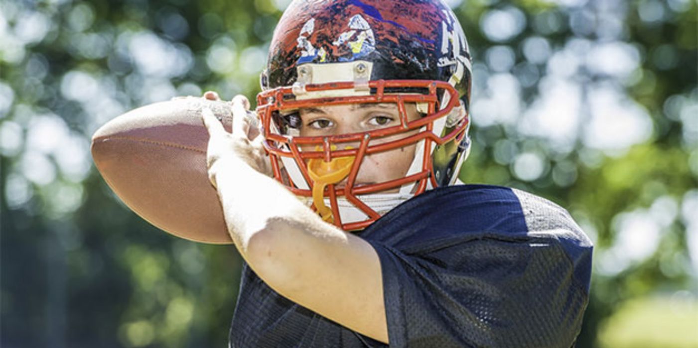 American Football ist Nationalsport in den USA. Viele Kinder beginnen schon ganz früh, ihren Idolen aus der Profiliga nachzueifern.