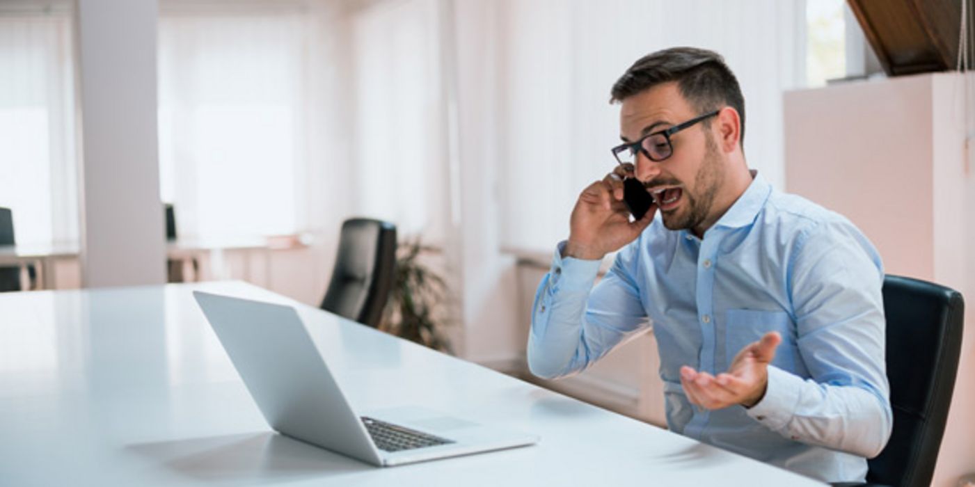 Gestikulieren macht auch am Telefon Sinn.