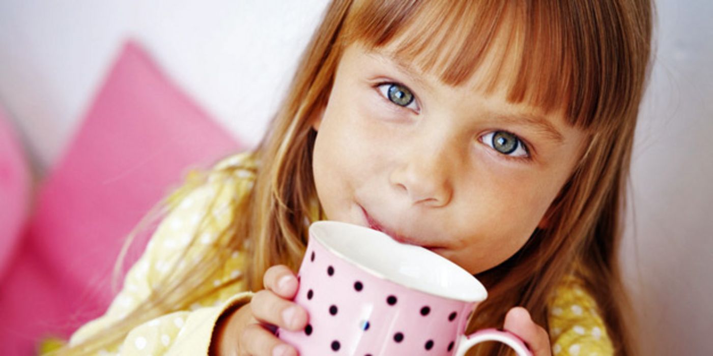 Kinder, die keine Kuhmilch trinken, sind oft kleiner.